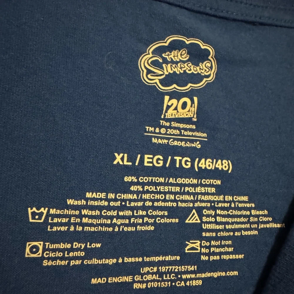Simpsons 4th of July T-Shirt - Picture 2 of 3